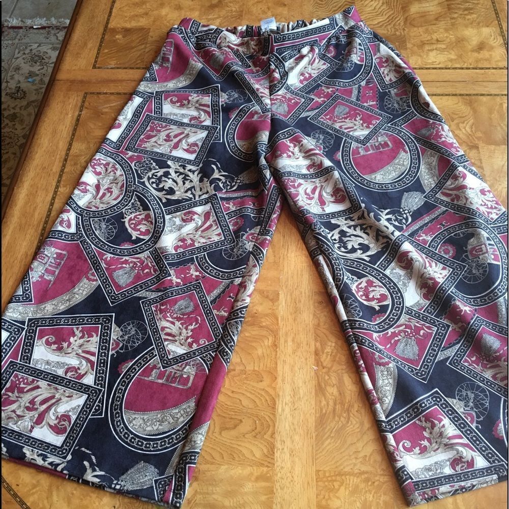 HEAVY SUEDE Palazzo Pant!